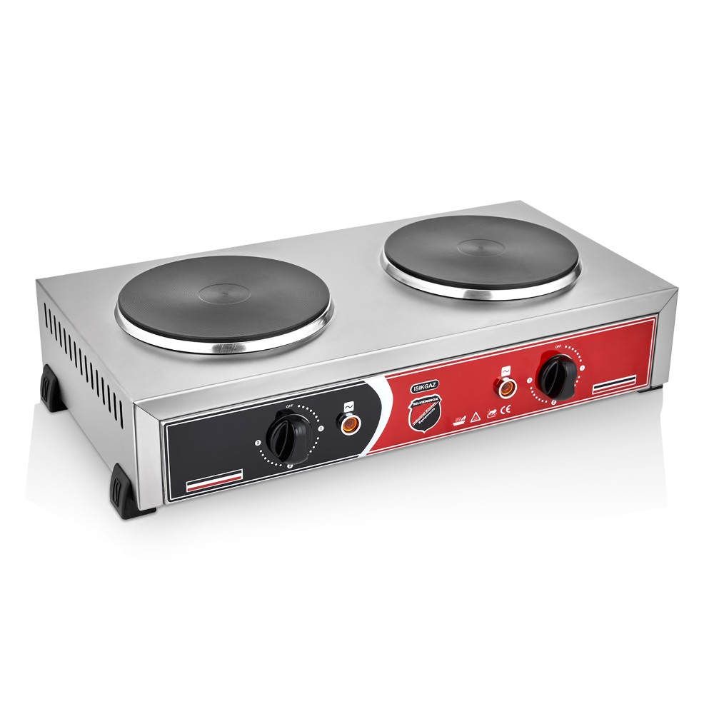 DOUBLE BURNER ELC. COOKER 2X1500 W SKU:46318