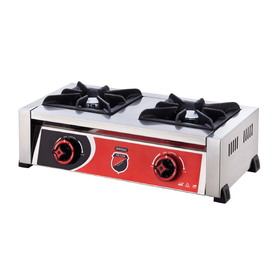 DOUBLE BURNER GAS COOKER 2X1.65kW SKU:46332