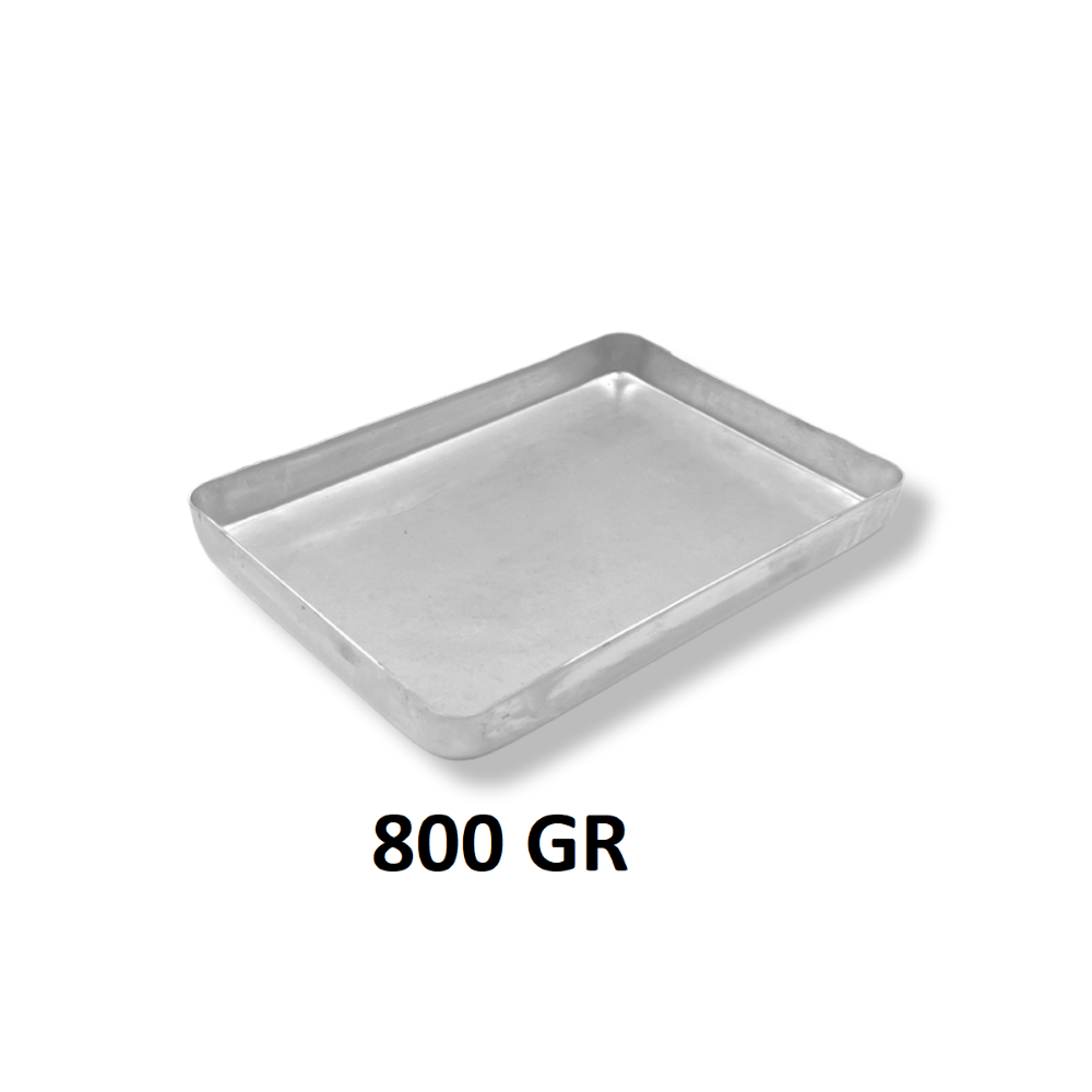 DEKOR BAKLAVA TRAY ALUMINUIM b 800GR 41X31X4 cm