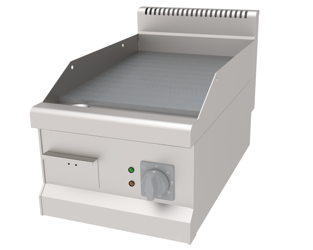 DKR-PRO GRILL 7 FLAT ELC. S/S TABLE TOP 40X70X30 CM 3.6 KW AEI 470