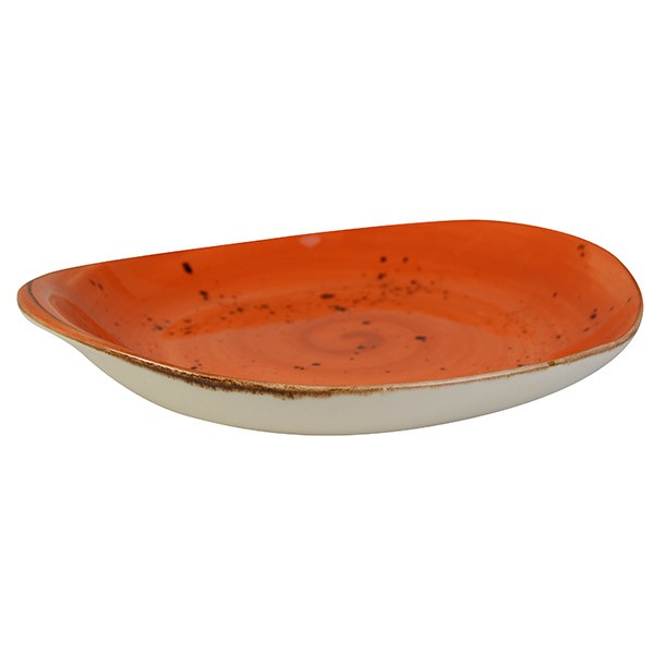 ORION "ELEMENTS" RUSTIC SHAPED PLATE- SUNBURS EL18BS