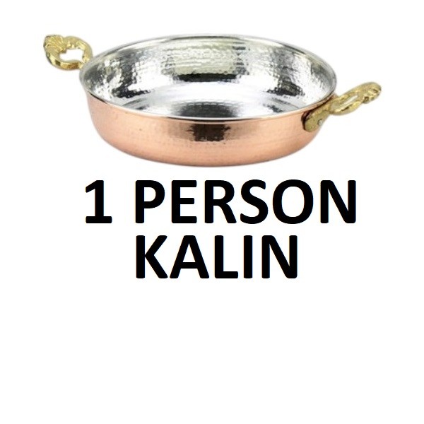 COPPER PAN11 SMALL NO:1 1 PERSON (KALIN THICK BASE)