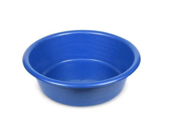 Round Plastic Wash Basin 22 LT