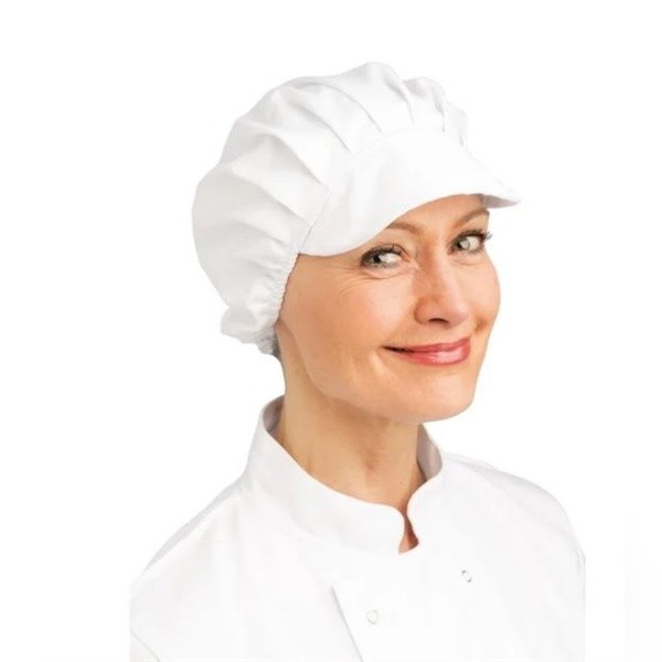 PEAKED HAT WHITE MH604