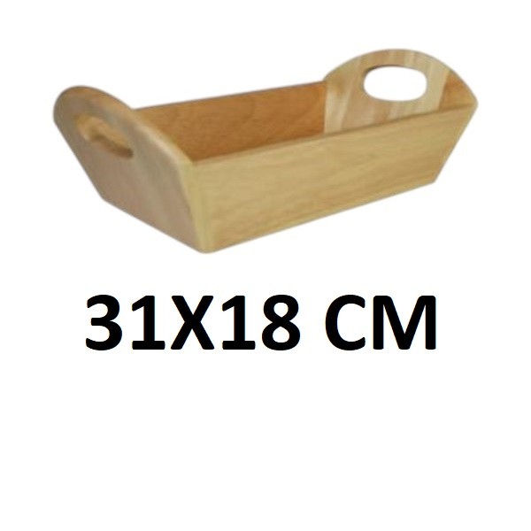 NATURALS BREAD BASKET 31X18X7CM NAT292J2