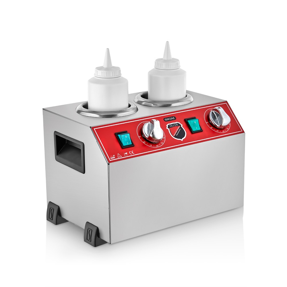 2XSAUCE BOTTLE WARMER 200 WATT SS-02 SKU:45564