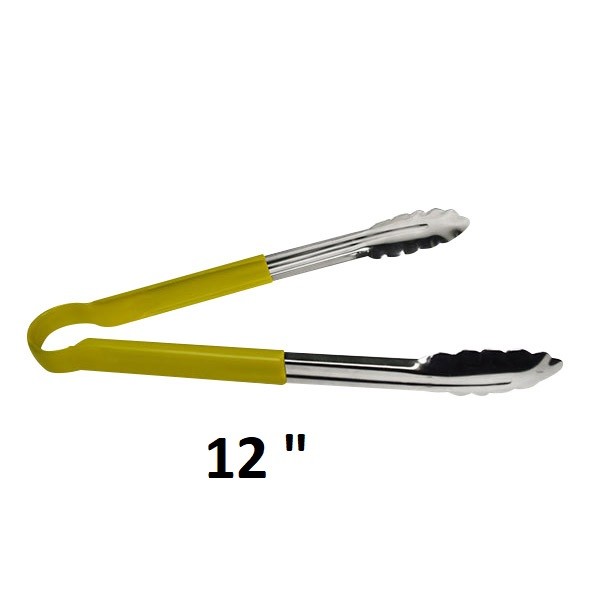 UTILITY TONG 12" YELLOW UT12Y