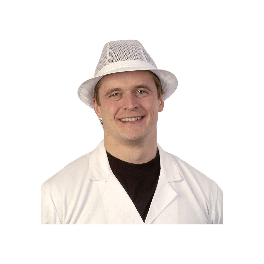 WHITE TRILBY PAL BUTCHER HADS LARGE