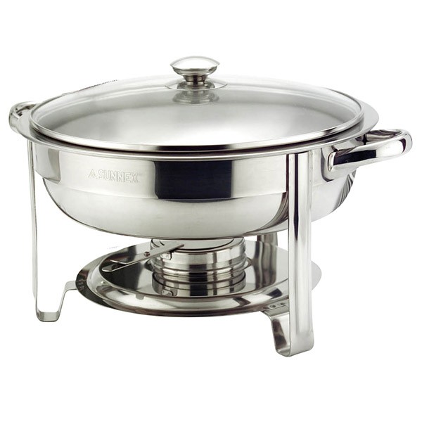 ROUND CHAFER 30CM / 12" 4.5 LTR FOOD PAN X17581