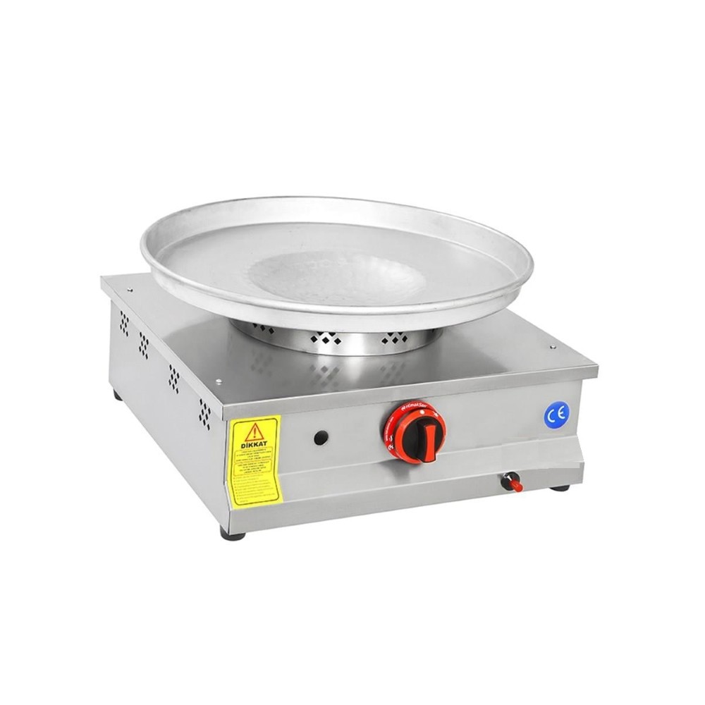 DKR-PRO 8 KW NG GAS TANTUNI COOKER MACHINE WITH TRAY 50X50X18 CM SET SKU:46363